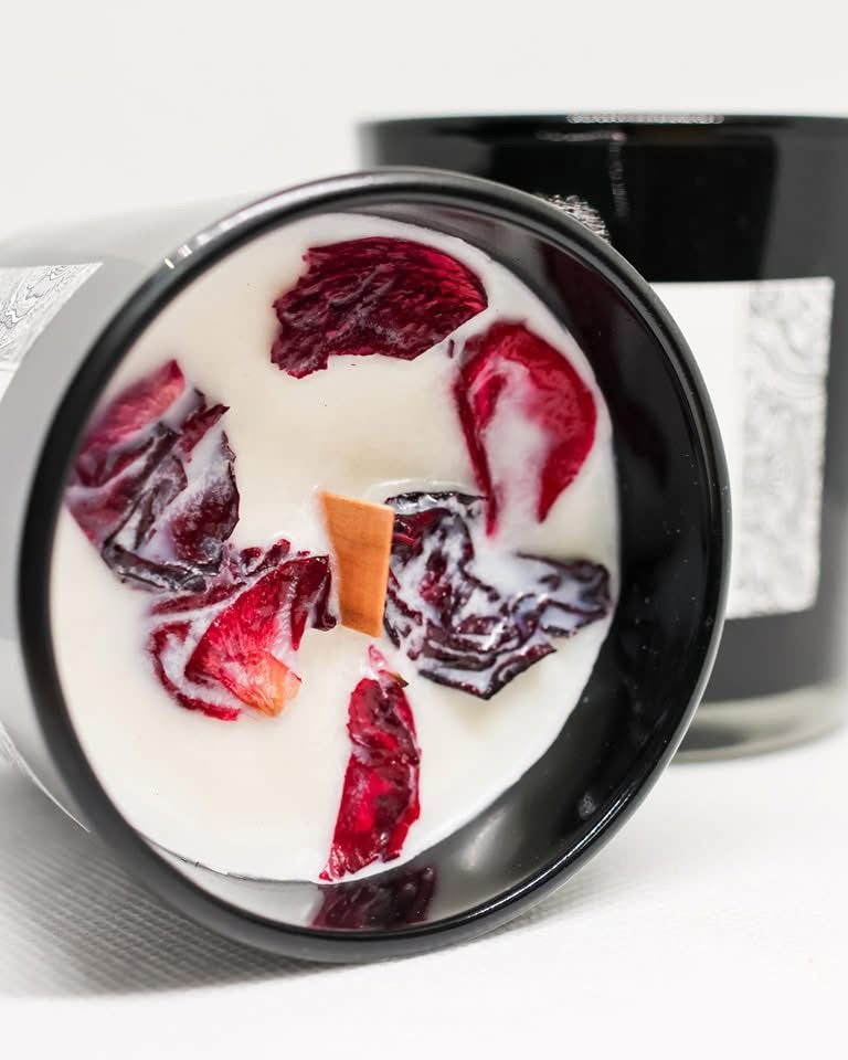 Blissful Moments Collection - Rose Garden Soy Wax Candle